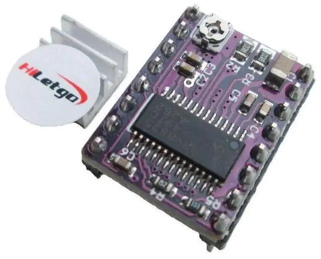 Alt view image 2 of 3 - Vszerda 5pcs DRV8825 Stepper Motor Driver Module for 3D Printer RepRap 4 RAMPS1.4 StepStick