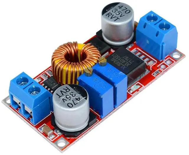 Alt view image 4 of 4 - Vszerda 3pcs XL4015 5A DC to DC CC CV Lithium Battery Step Down Charging Board Led Power Converter Charger Step Down Module