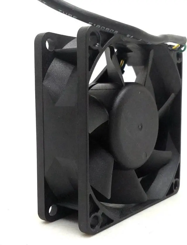 Alt view image 3 of 4 - Vszerda 2pcs PVA070G12Q DC Brushless 12V 0.50A 7025 70*70*25MM 4 Wire Pwm Cooling Fan