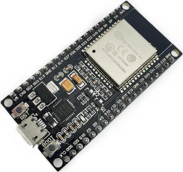 Alt view image 3 of 3 - Vszerda FainWan DEVIT V1 ESP32-WROOM-32 Development Board ESP32 ESP-32S WiFi+Bluetooth Dev Module CP2102 Compatible with Ar-duino