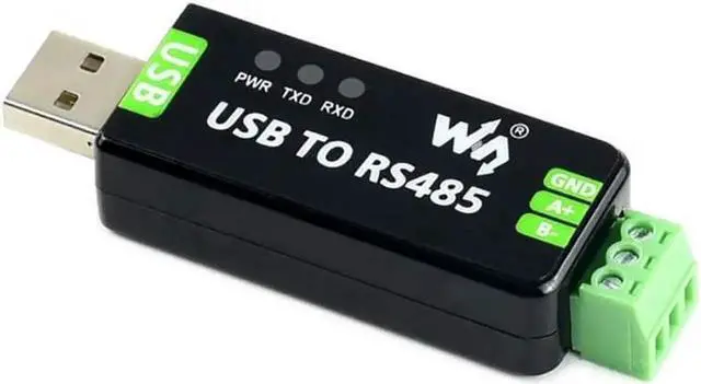 Main image of Vszerda Industrial USB to RS485 Converter with Original FT232RL Embedded Protection Circuits Resettable Fuse, ESD Protection, and TVS Diode, etc