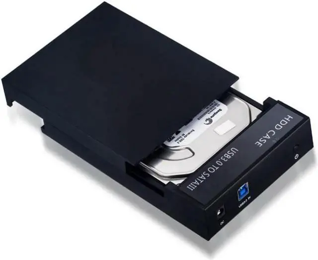 Alt view image 3 of 7 - Vszerda 2.5"/3.5'' Hard Drive External Enclosure SATA to USB 3.0 HDD Docking Station