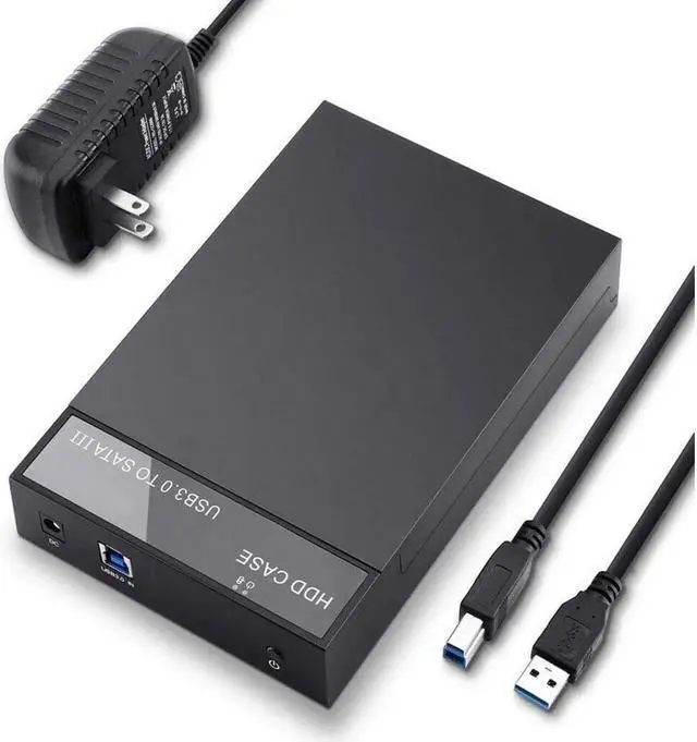 Alt view image 6 of 7 - Vszerda 2.5"/3.5'' Hard Drive External Enclosure SATA to USB 3.0 HDD Docking Station