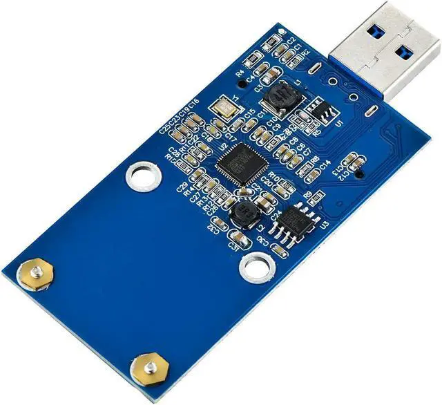 Alt view image 2 of 3 - Vszerda Usb3.0 To Msata Mini-Sata 30Mm x 50Mm Full Size Ssd Portable Hard Disk Driver External Enclosure