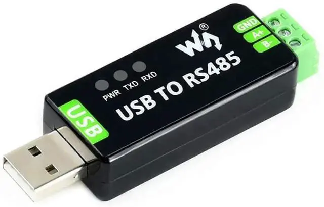 Alt view image 3 of 4 - Vszerda Industrial USB to RS485 Converter with Original FT232RL Embedded Protection Circuits Resettable Fuse, ESD Protection, and TVS Diode, etc