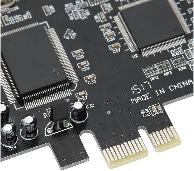 Alt view image 7 of 7 - Vszerda PCIe Sound Card, Sound Card 6 Channels Stereo Desktop Audio Signal Conversion Hardware with Driver CD for Windows 7/Vista/XP 32/64bit