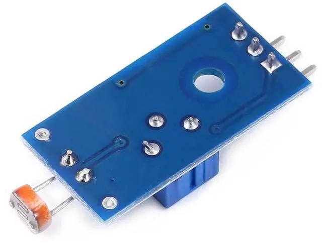 Alt view image 4 of 4 - Vszerda 5MM LDR Photosensitive Sensor Module Light Dependent Resistor Sensor Module Digital Light Detection LM393 3 pins for Arduino (10PCS)
