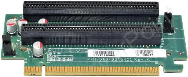 Main image of Vszerda DA0F03TB4C1 Dual slot pice PCI-E X16 extension card 2U PCI-E video card graphics video card for E5 Two-way server