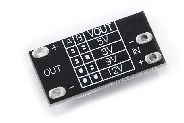 Alt view image 3 of 3 - Vszerda Multi-Function Mini Boost Module 3.7V to 5V/8V/9V/12V Step Up Board 1.5A LED Indicator DIY Voltage Module 10pcs