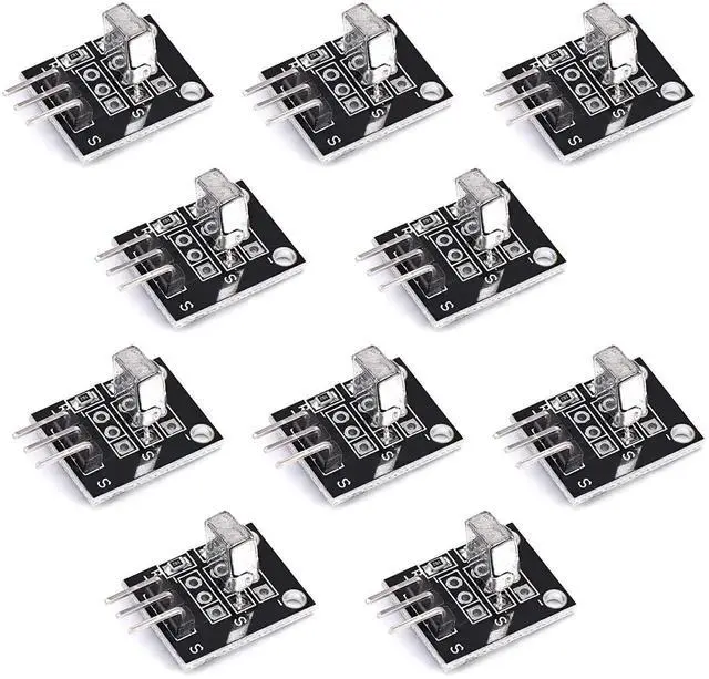 Main image of Vszerda KY-022 TL1838 VS1838B 1838 Universal IR Infrared Sensor Receiver Module DIY Starter Kit 10pcs
