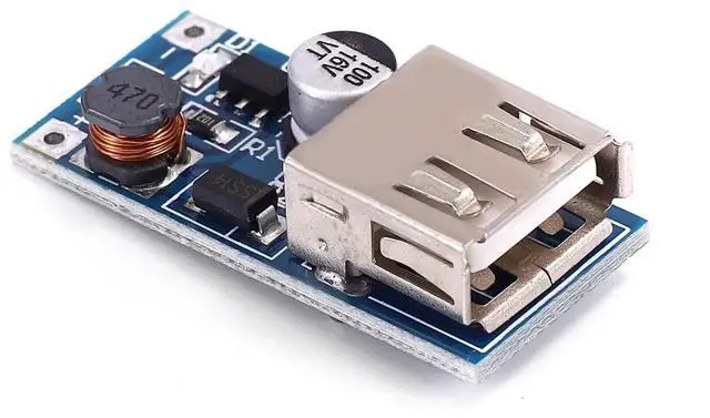 Alt view image 2 of 3 - Vszerda DC-DC 0.9V-5V to 5V PFM 600MA Step Up Boost Converter Supply Voltage Module Mobile Power Bank USB Boost Converter Charger Board Module 10PCS