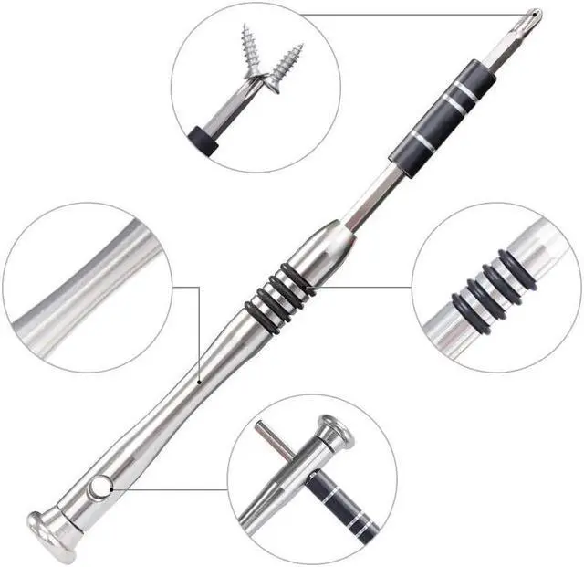 Alt view image 4 of 5 - Vszerda Screwdriver Set, 110 in 1 Precision Screwdriver Repair Tool Kit Magnetic Driver Kit Professional Repair Tool Kit for iPhone X, 8, 7 / Cellphone/Computer/Tablet/PC/electronic etc