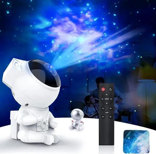 Main image of Vszerda Gemdeck Star Projector Astronaut Lamp with Mini Astronaut and Remote for Gaming Room,Kid Adults Bedroom