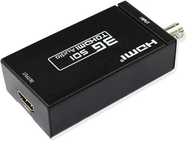 Alt view image 4 of 7 - Vszerda SDI to HDMI Converter Adapter Mini 3G HD Sdi Hdmi Adapter for SD-SDI, HD-SDI and 3G-SDI Signals