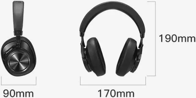 Alt view image 5 of 6 - Vszerda Gemdeck Wireless Bluetooth Headphones HD Stereo Headphones Built-in Microphone