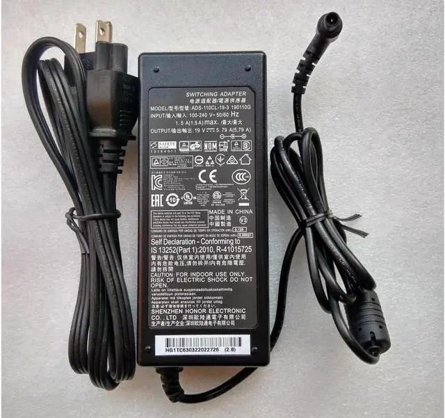 Main image of Vszerda For LG ADS-110CL-19-3 19V 5.79A Switching Adapter for Monitor 34UC87C-B