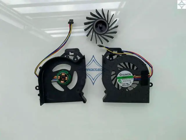 Alt view image 2 of 2 - Vszerda OEM for HP Pavilion DV6 DV6-6000 DV6-6100 DV7 DV7-6000 MF60120V1-C181-S9A KSB0505HB AJ77 AD6505HX-EEB laptop cpu fan