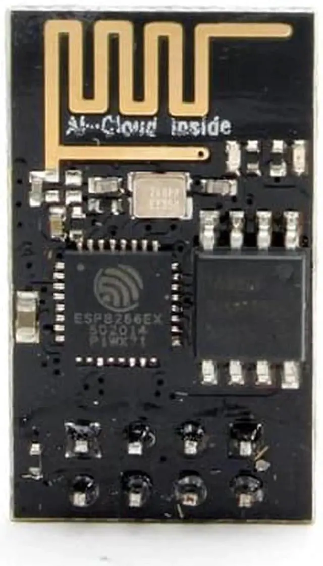 Alt view image 6 of 6 - Vszerda 10Pcs Upgraded Version 1M Flash ESP-01 WIFI Transceiver Wireless Module