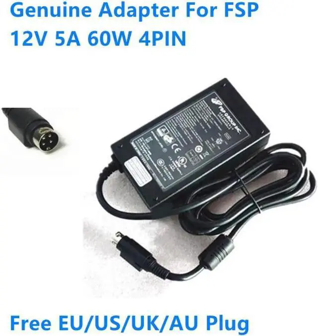 Main image of Vszerda 12V 5A 60W 4PIN FSP060-DBAE1 AC Power Adapter For FSP Power Supply Charger
