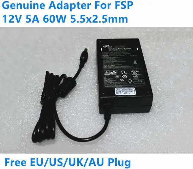 Main image of Vszerda 12V 5A 60W FSP FSP060-DHAN3 FSP060-DBAE1 AC Switching Power Adapter For Laptop Charger Power Supply