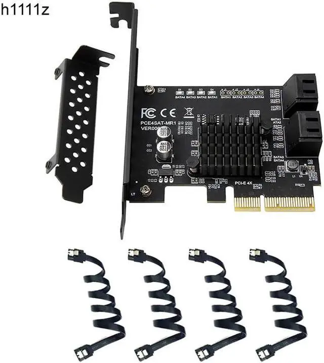 Main image of Vszerda PCI Express Raid Card 4Port SATA 3.0 Add On Card Marvell 88SE9230 Chip PCIE SATA Raid Controller PCI-E to SATA HDD SSD Raid Card