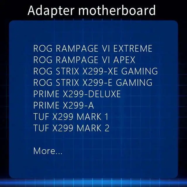 Alt view image 4 of 7 - Vszerda jeyi iHyper M.2 PCIE4.0 X16 to 4X NVME Adapter Card PCIE4.0 GEN4 X16 to 4X NVME RAID Card PCI-E VROC Card
