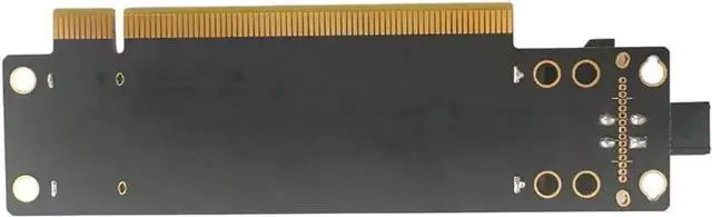 Alt view image 2 of 7 - Vszerda PCI-E 4.0 x16 1 to 2 Expansion Card Gen4 Split Card PCIe-Bifurcation x16 to x8x8 with 20mm Spaced Slots CPU4P Power Supply Port