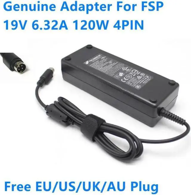 Main image of Vszerda 19V 6.32A 120W 4PIN FSP FSP120-AAB FSP120-AAV Power Supply AC Adapter For THECUS N4200ECO PRO ASTERISK MPC-424 Charger