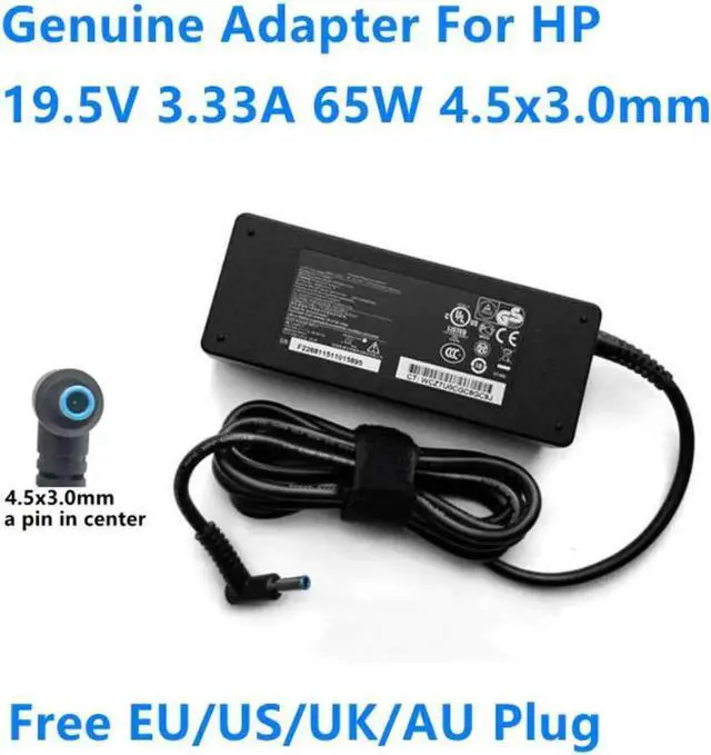 Main image of Vszerda 19.5V 3.33A 65W HSTNN-CA15 HSTNN-LA15 Power Supply AC Adapter For HP Laptop Charger