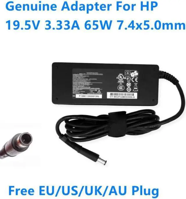 Alt view image 2 of 2 - Vszerda 19.5V 3.33A 65W HSTNN-CA15 HSTNN-LA15 AC Adapter For HP 65W Laptop Charger Power Supply