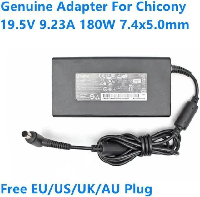 Main image of Vszerda 19.5V 9.23A 180W 7.4x5.0mm Chicony A17-180P4A A180A049P Small Power Supply AC Adapter For MSI Laptop Power Charger
