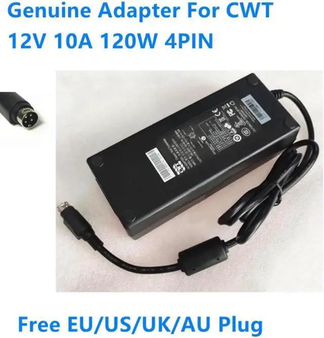 Main image of Vszerda 12V 10A 120W 4PIN CAD120121 2ABU120F AC Power Adapter For CWT Power Supply Charger