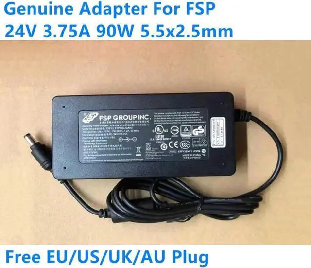 Main image of Vszerda 24V 3.75A 90W FSP FSP090-AAAN2 Power Supply AC Adapter For 90W Charger