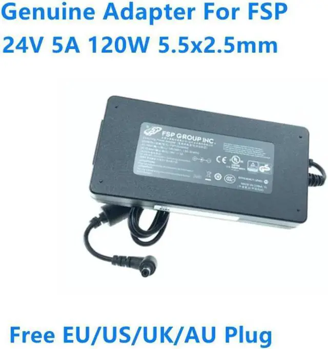 Main image of Vszerda 24V 5A 120W 5.5x2.5mm FSP FSP120-AAAN2 AC Power Supply Adapter For Monitor Laptop Power Charger