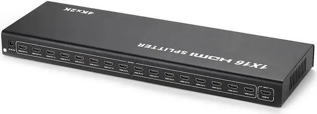 Main image of Vszerda HDMI Splitter 16 Port 1 In 16 Out Audio Video Mirror Screen 1 to 16 HD 4K