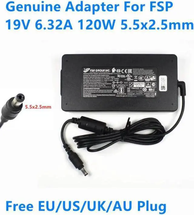 Main image of Vszerda FSP 19V 6.32A 120W FSP120-ABBN3 FSP120-ABBN2 AC Adapter For Intel NUC10 NUC11 ADP-120RH D Laptop Charger Power Supply