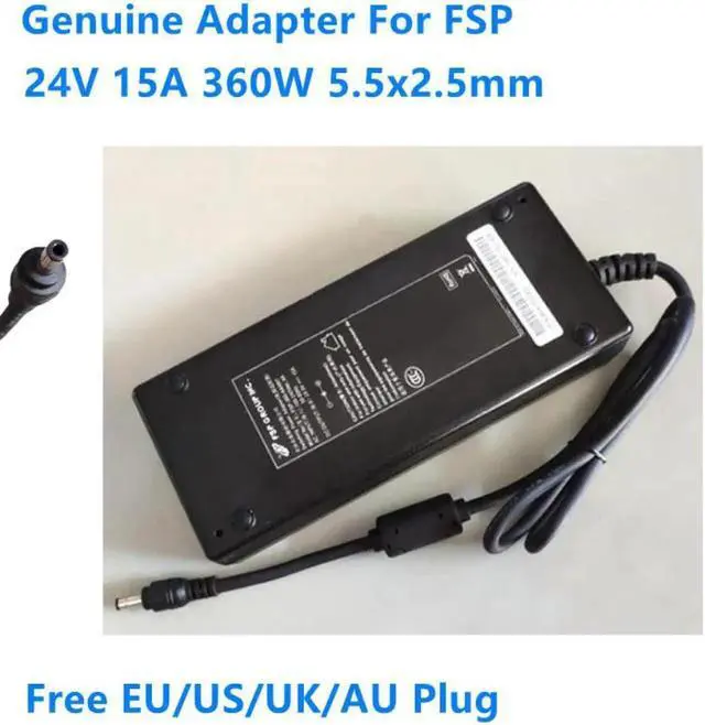 Main image of Vszerda 24V 15A 360W 5.5x2.5mm FSP-360-AAAN1 AC Switching Power Adapter For FSP Power Supply Charger