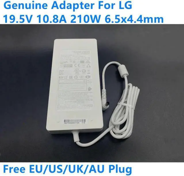 Alt view image 2 of 2 - Vszerda ACC-LATP1 19.5V 10.8A 210W AC Adapter For LG 32UD99 32BL95U 34UC99 DA-180C19 19V 9.48A 180W Monitor Power Supply Charger
