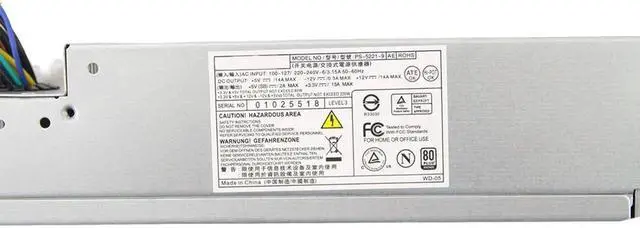 Alt view image 2 of 6 - Vszerda Power Supply Adapter For Dps-220Ub A Hu220Ns-00 Cpb09-D220A Pe-5221-08 Cpb09-D220R PS-5221-09 220W