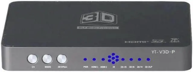 Alt view image 4 of 5 - Vszerda HDMI Converter/2D to 3D/Video Converter Left and Right Up and Down Format to 3D Suitable Projection Blu-Ray Film