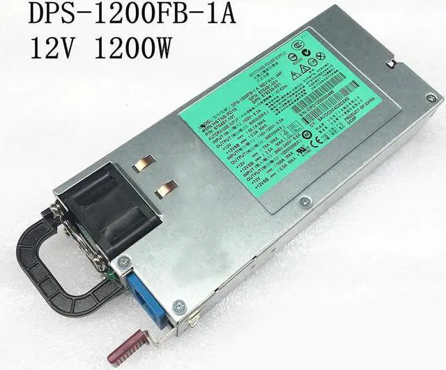 Alt view image 3 of 3 - Vszerda Server Power Supply For HP DL580 G7 DPS-1200FB-1 A HSTNS-PD19 579229-001 570451-001 570451-101 12V 100A 1200W
