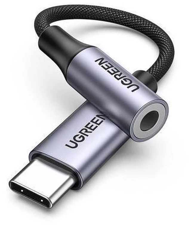 Main image of Vszerda USB C to 3.5mm Audio Adapter Type C to Headphone Aux Jack Dongle 24bit/96kHz HiFi DAC Cable Cord Compatible with iPhone 16 15 Pro Max/16 Plus, iPad, Galaxy S25 S24 Ultra, Pixel 9, Grey