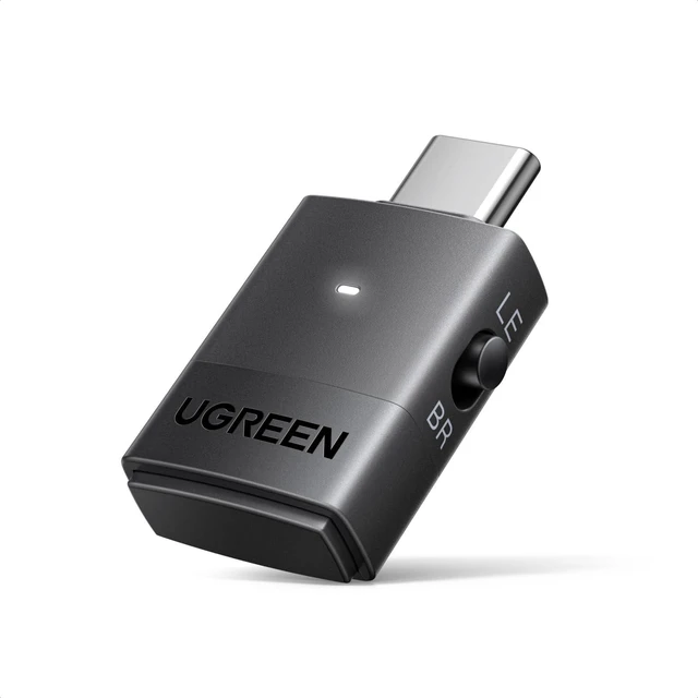 Main image of USB-C Bluetooth Adapter for PS5, Gaming Consoles & PC, Bluetooth 6.0 Transmitter with LE Audio, aptX Adaptive/HD/aptX/SBC, Dual Pairing & One-to-Many Broadcast for Wireless Headphones Speakers
