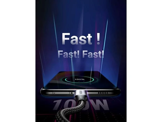 Alt view image 6 of 7 - Vszerda Bundle: 130W USB-C Car Charger + 2x 100W USB-C Cables