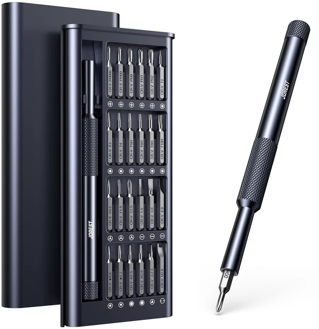 Main image of Vszerda 25-IN-1 Precision Screwdriver Set, Mini Repair Tool Kit with Torx for Macbook, Computer, Laptop, iPhone, PS5, Xbox, Switch, Glasses, Watch, Ring Doorbell, Electronic, Small Gift Gadget for Men