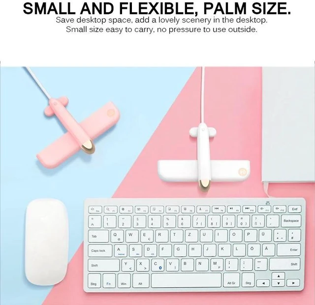 Main image of Vszerda Cute 4 Ports USB 2.0 HUB Usb Hub 3.0 Hub Usb Aircraft Shape USB Splitter External Multi Ports USB HUB For