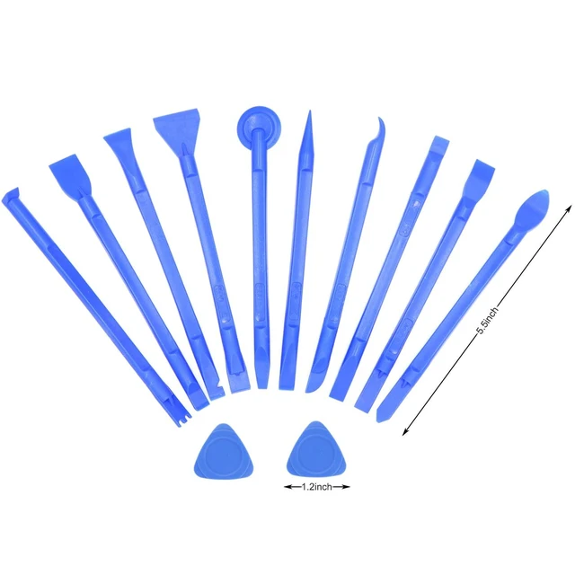 Alt view image 3 of 7 - Vszerda Antistatic Spudger Plastic Opening Pry Tool Set,Electronics Opening Pry Tool Repair Kit,Prying and Opening Tool for Laptop Tablet iPhone ipad Cell Phone LCD Screen