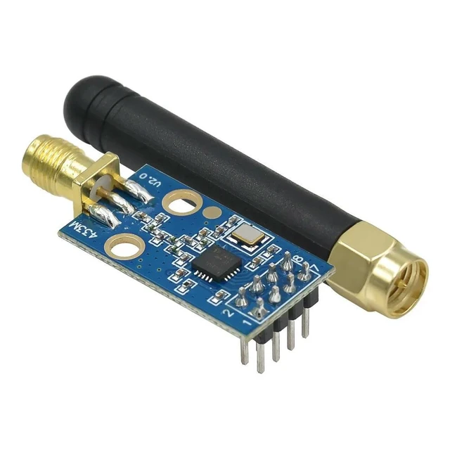Alt view image 4 of 6 - Vszerda 1PCS CC1101 Module With SMA Antenna Module For 315/433/868/915MHZ