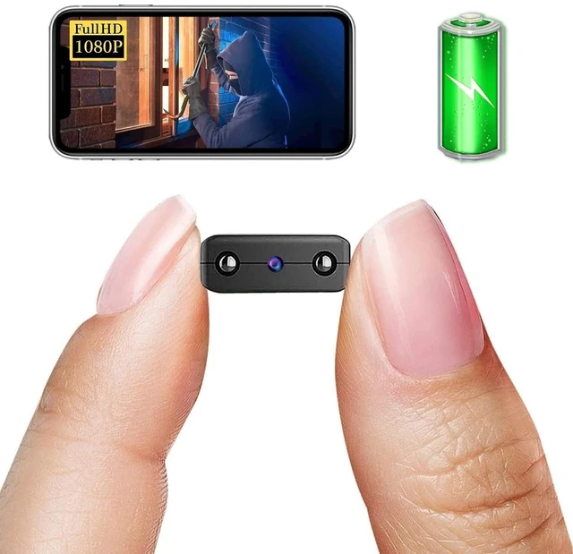 Main image of Vszerda Smallest Wireless Hidden Camera,HD1080P Wireless Battery Camera,Portable Remote Camera,Nanny Cam,Baby Monitor with Night Vision,Motion Detection,Cloud Storage,Remote Viewing for iOS Andr