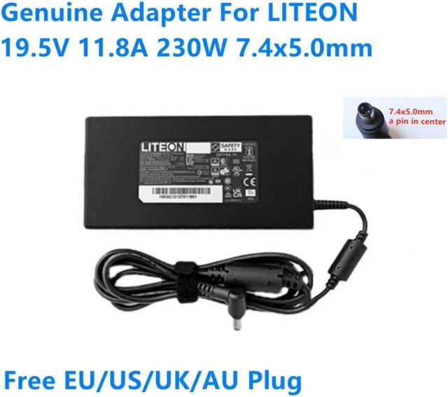 Alt view image 2 of 2 - Vszerda 19.5V 11.8A 230W LITEON PA-1231-16 Power Supply AC Adapter For Laptop Charger